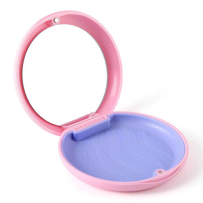 JMU Secure-Closure Retainer Case with Mirror 1 pc/box - JMU DENTAL INC