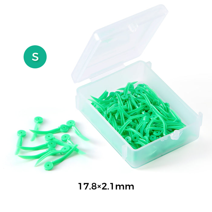 JMU Dental Colorful Plastic Wedges 100Pcs/Box