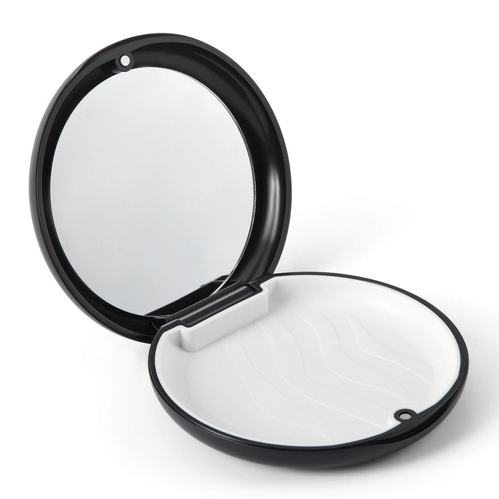 JMU Secure-Closure Retainer Case with Mirror 1 pc/box - JMU DENTAL INC