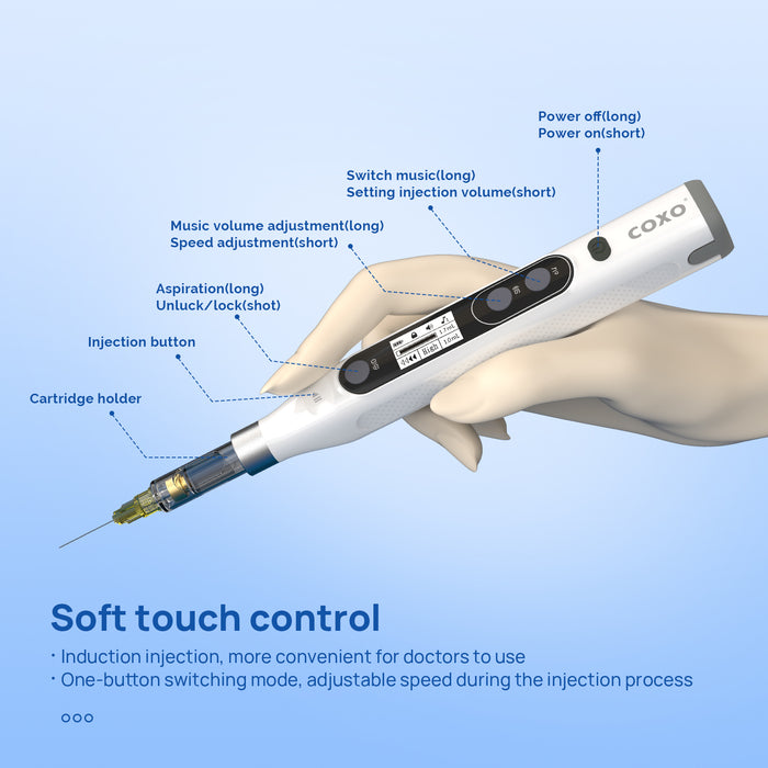 COXO Dental Anesthesia Booster Wireless Charge Intelligent Injection White - JMU DENTAL INC