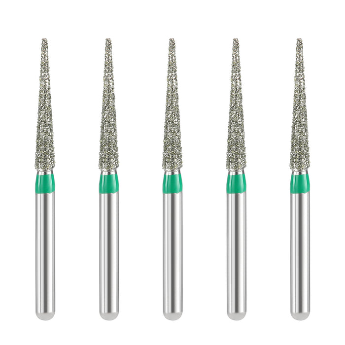 JMU Diamond Burs FG Coarse Grit Needle 5/Pk - JMU DENTAL INC