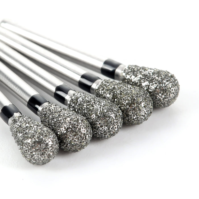 JMU Diamond Burs FG Super Coarse Long Pear 5/Pk