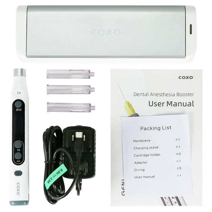 COXO Dental Anesthesia Booster Wireless Charge Intelligent Injection White - JMU DENTAL INC