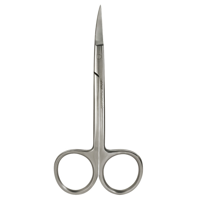 JMU Surgical Gum Tissue Scissors Serrated Straight/Curved Stainless Steel 1pc/pack - JMU DENTAL INC