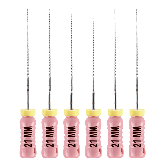 JMU HAND USE FILES, C+FILES, Stainless Steel, 6pcs/Pk