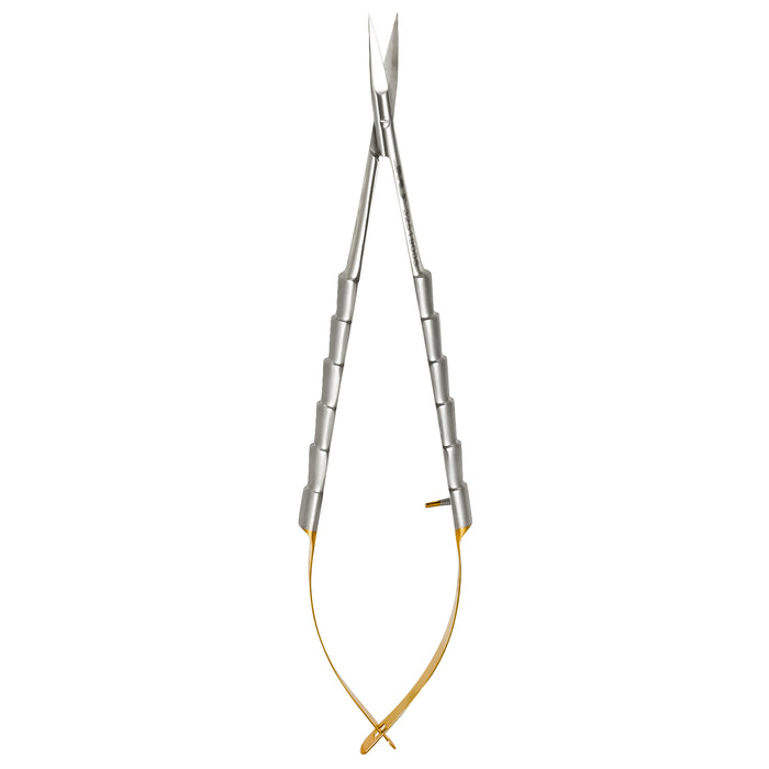 JMU Surgical Gum Tissue Scissors Serrated Straight/Curved Stainless Steel 1pc/pack - JMU DENTAL INC