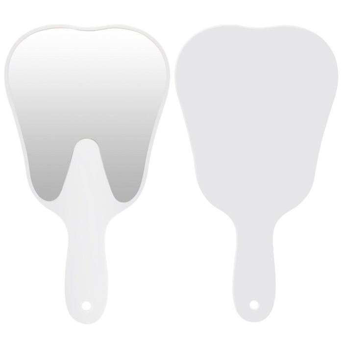 JMU Dental Mirror Tooth Shaped 6 Colors 1pcs/bag