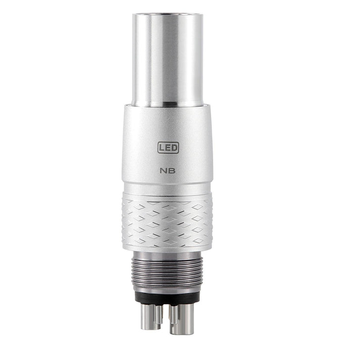 COXO CX207-G Fiber-optic Quick Coupler, for High-speed Air Turbine Handpiece, 6-hole (fit into NSK or COXO H16-NSPQ handpiece) #229-GN - JMU Dental