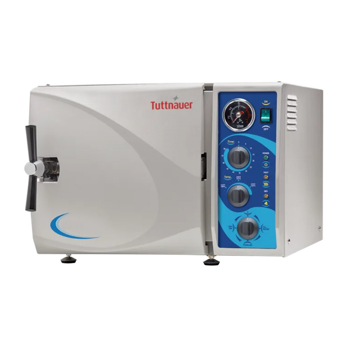 Tuttnauer 120V Manual Tabletop Autoclave 6 Gallon - JMU DENTAL INC