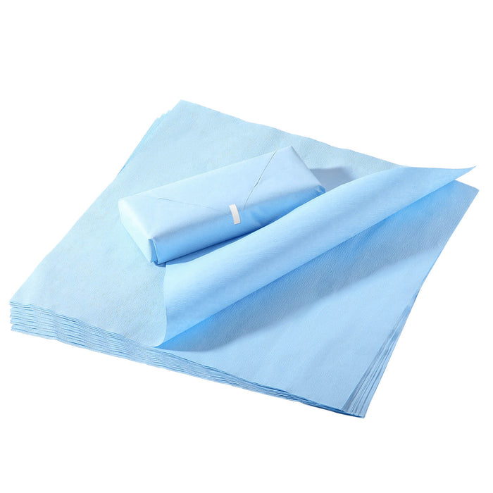 JMU CSR Wraps Autoclave Sterilization Wrap Sheets Crepe Paper 100pcs/ bag - JMU DENTAL INC