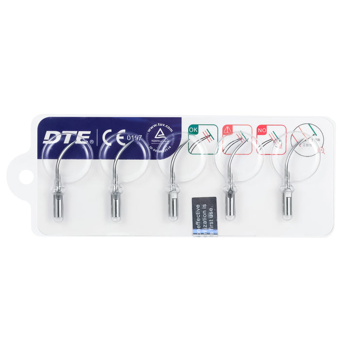 Woodpecker GD6 Ultrasonic Scaler DTE Tips 5pcs/Set - JMU DENTAL INC