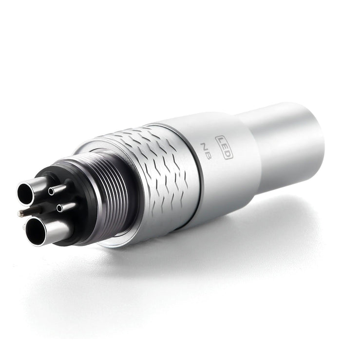 COXO CX207-G Fiber-optic Quick Coupler, for High-speed Air Turbine Handpiece, 6-hole (fit into NSK or COXO H16-NSPQ handpiece) #229-GN - JMU Dental