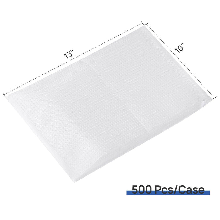 JMU Dental Disposable Paper Headrest Cover 500Pcs/Case - JMU DENTAL INC