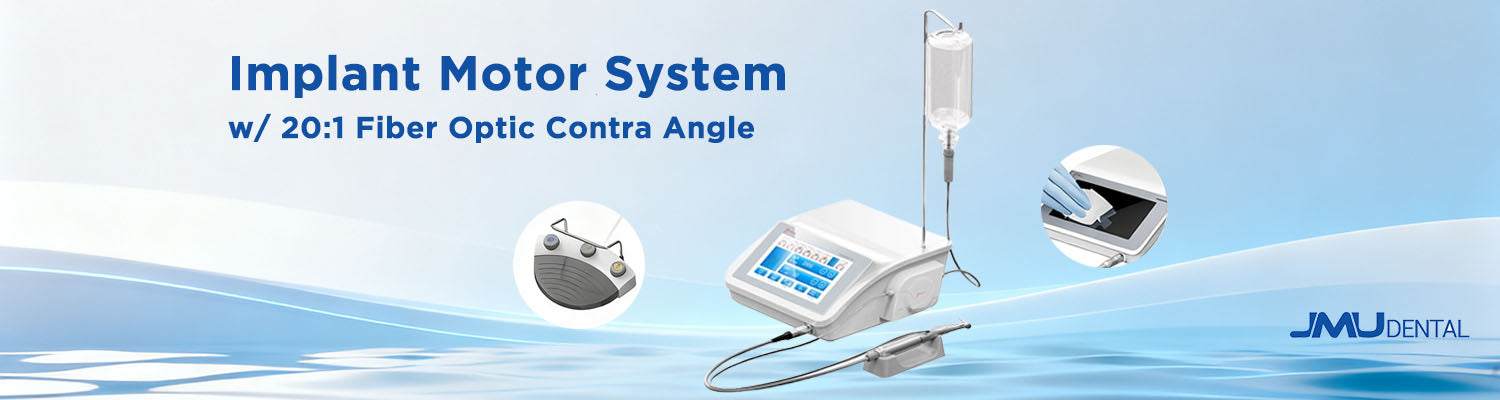 brushless implant motor system from JMU Dental Supply