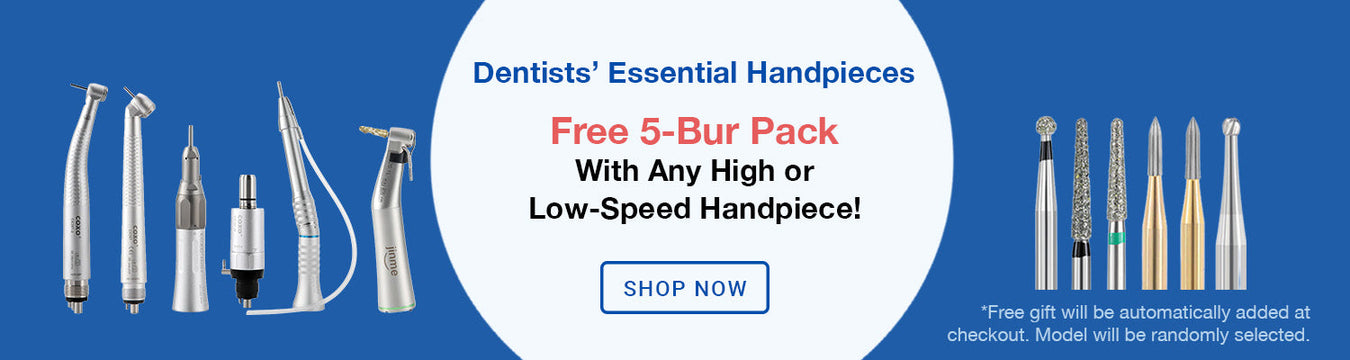 Essential Handpieces – Limited Time Free Burs