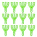 JMU Disposable Dental Impression Trays Green Perforated 12Pcs/Bag - JMU DENTAL INC