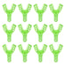 JMU Disposable Dental Impression Trays Green Perforated 12Pcs/Bag - JMU DENTAL INC