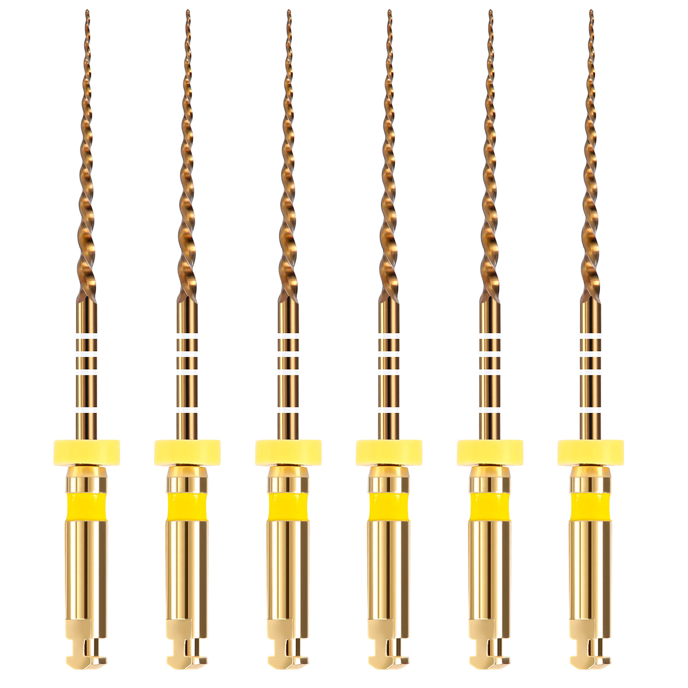 JMU Dental NITI Rotary Files PT-G Super Files Sterilized Packing 6/Pk