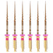 JMU NITI ROTARY FILES, PT-G SUPER FILES #D-SUPER FILES (GOLD) - JMU Dental