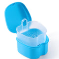 JMU Denture Bath Case Retainer Box with Strainer Apple Shaped - JMU DENTAL INC