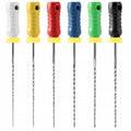 JMU Hand Use Files 25mm Reamers Stainless Steel #15-40 6/Pk - JMU DENTAL INC