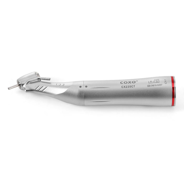 COXO CX235C7 45° LED Speed-increasing Electric Handpiece Contra Angle with Generator - JMU DENTAL INC