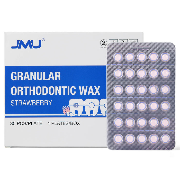 JMU Granular Orthodontic Wax 120pcs/box - JMU DENTAL INC