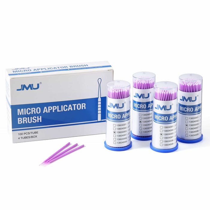 JMU Disposable Micro Applicator Brush Microbrush 400/Box - JMU DENTAL INC