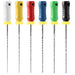 JMU Hand Use Files Reamers Stainless Steel #15-40 6Pcs/Pk - JMU DENTAL INC