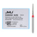 JMU Diamond Burs FG Fine Grit Flat End Taper 5/Pk - JMU DENTAL INC