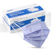 JMU Disposable Medical Face Masks 3-Ply ASTM Level 2 Adult Size Purple 50Pcs/Box