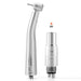 COXO CX207-G Fiber-opticÊHigh-speed Air Turbine Handpiece, ³300,000rpm, Standard Head, 3-port spray, (no coupling, fit into NSK or COXO 229-GN 6-hole coupler), #H16-NSPQ - JMU Dental