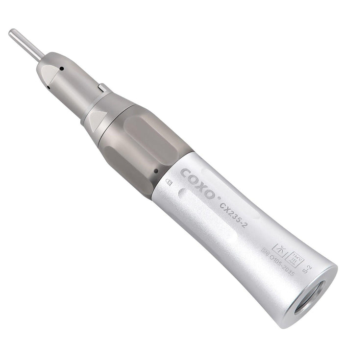 COXO CX235-2 Low-speed Handpiece, 1:1 External, Straight Handpiece, Max.40,000rpm. # S-2 - JMU Dental