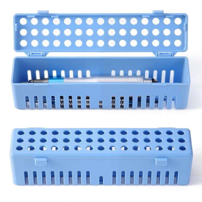 Instrument Disinfection Box Plastic Autoclavale Blue 1Pcs/Bag - JMU DENTAL INC