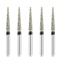 JMU Diamond Burs FG Super Coarse Needle 5/Pk - JMU DENTAL INC