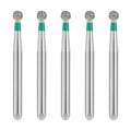 JMU Diamond Burs FG Coarse Grit Round 5/Pk - JMU DENTAL INC
