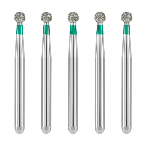 JMU Diamond Burs FG Coarse Grit Round 5/Pk - JMU DENTAL INC
