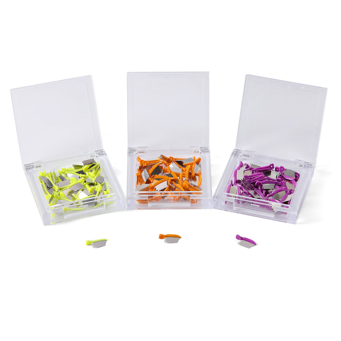 JMU Dental Teeth Interproximal Plastic Wedge Guards Knife Matrix S/M/L 50Pcs/Box - JMU DENTAL INC