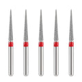 JMU Diamond Burs FG Fine Grit Needle 5/Pk