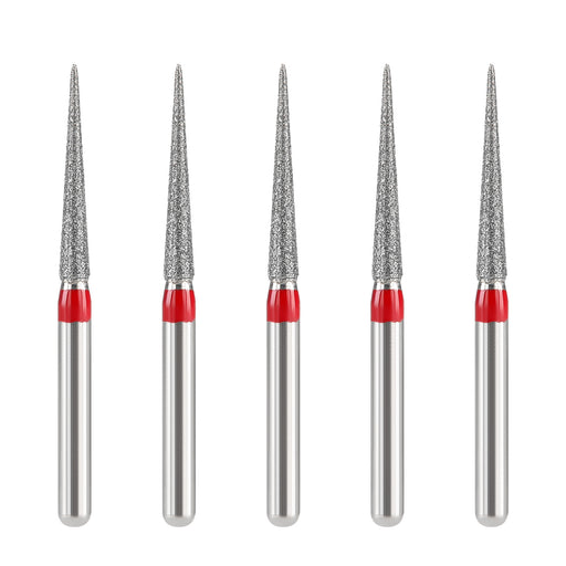 JMU Diamond Burs FG Fine Grit Needle 5/Pk