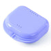 JMU Denture Storage Retainer Case with Vent Holes - JMU DENTAL INC