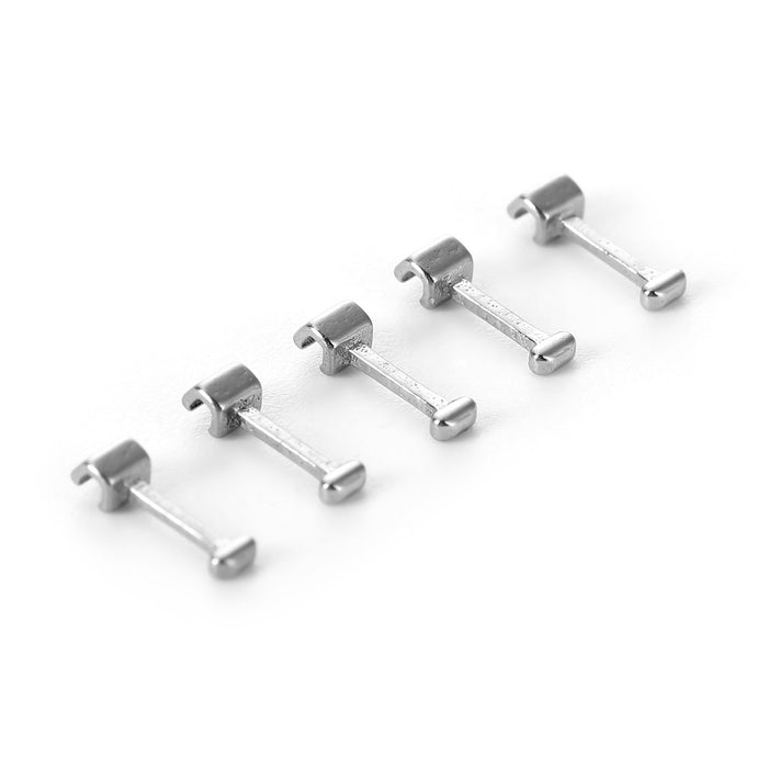 JMU Crimpable Hooks Square 0.16inch 10pcs/pk