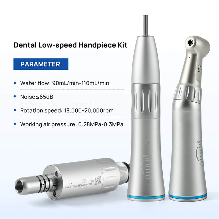 Jinme LN 1:1 Low-speed Handpiece Kit Titanium - JMU DENTAL INC