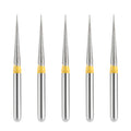 JMU Diamond Burs FG Extra Fine Needle 5/Pk - JMU DENTAL INC