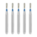 JMU Diamond Burs FG Medium Grit Pear FG #830-010M 5/Pk - JMU DENTAL INC