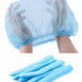 JMU Clip Bouffant Caps Blue 24" Double Elastic Dust 100Pcs/Bag - JMU DENTAL INC