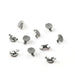 JMU Lingual Buttons Mesh Base Bondable Round With Cleat Hole 10pss/bag - JMU DENTAL INC