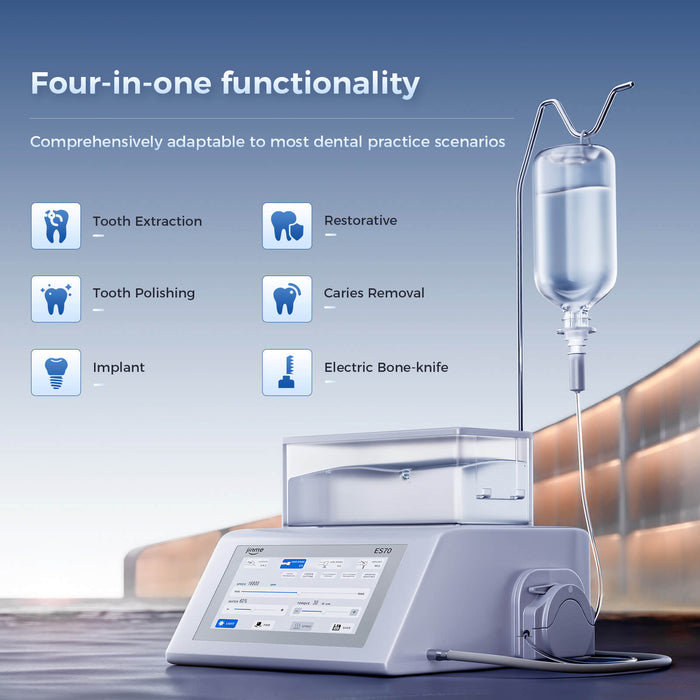 Jinme Surgical Drive System ES70 with 4 Contra-angle Electric Handpieces - JMU DENTAL INC