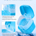 JMU Denture Bath Case Retainer Box with Strainer Apple Shaped - JMU DENTAL INC
