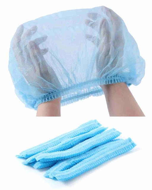 JMU Dental Clip Bouffant Caps Blue 24" Double Elastic Dust-Proof 100/Bag - JMU DENTAL INC